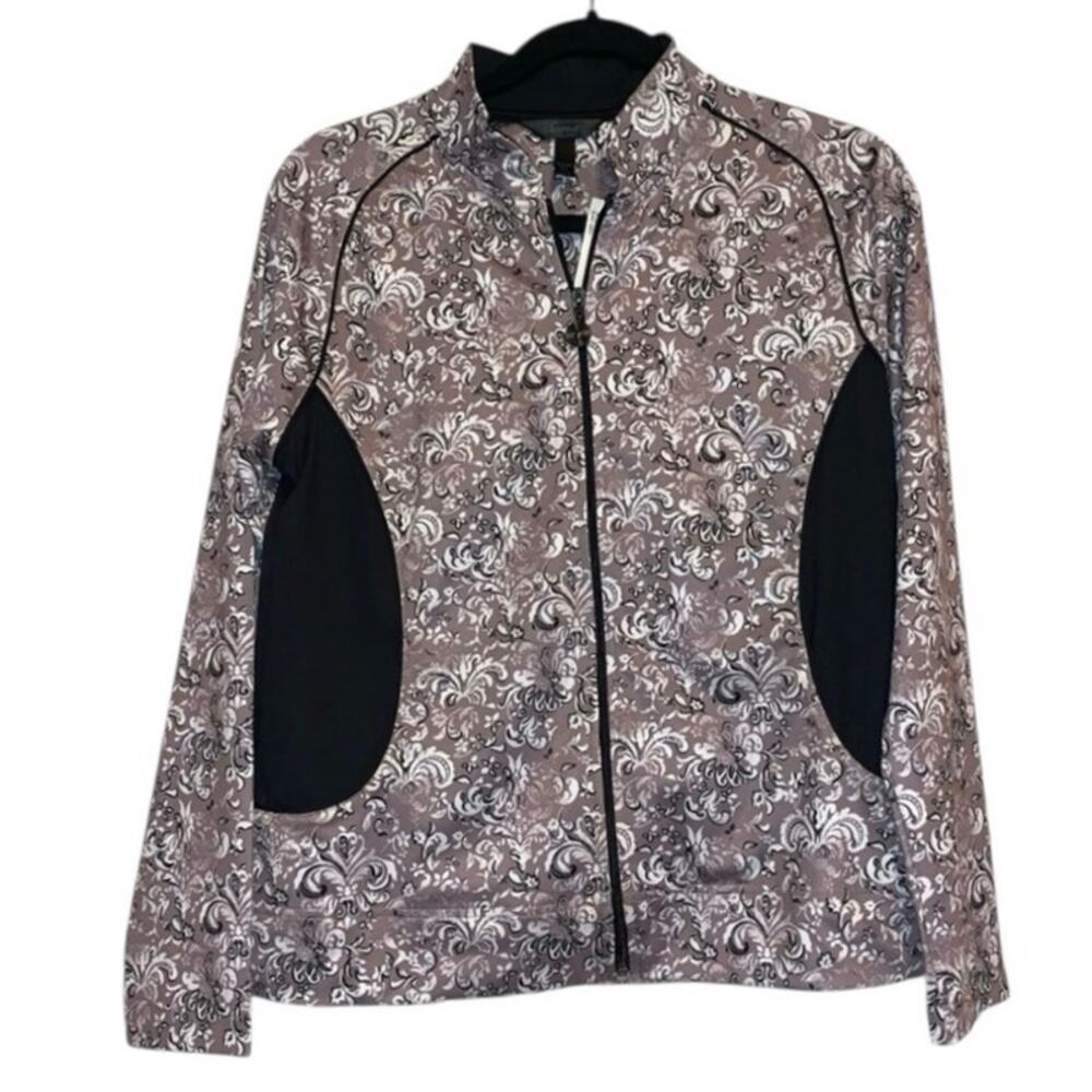 NWT Soma Wallpaper Blush Full‎ Zip Jacket